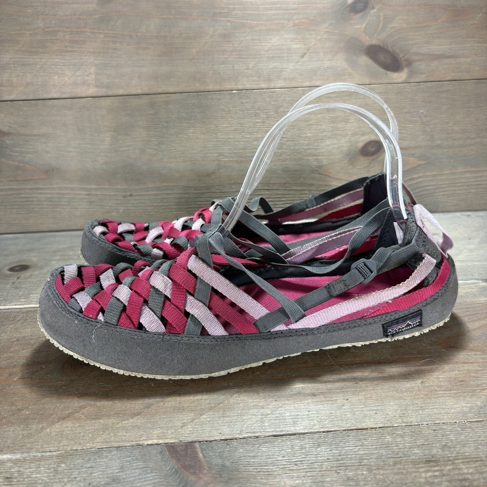 patagonia advocate lattice womens size 9 shoes pink slip on comfort sneakers